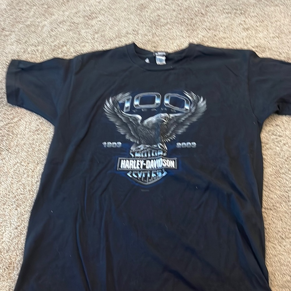 Harley Davidson 100 year shirt